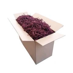 Jäik Maroon Shredded Paper - 2 mm, 1 kg