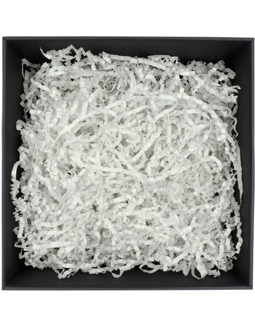 Жесткая белая резаная бумага - 4 мм, 30 кг