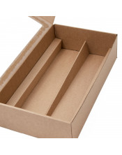 The Cardboard Insert is Customized for a Gift Box