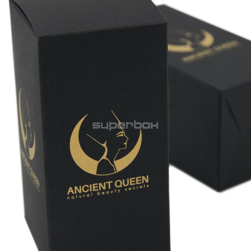 Black Narrow Box for Packing Hand Cream