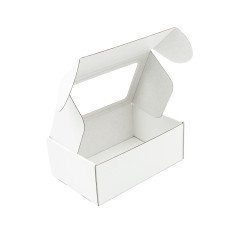 White A5 Size Gift Box of 85 mm Height with Window