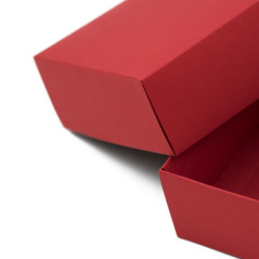 Red Two Piece Cardboard Gift Box