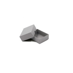 Grey Color 2-PC Small Rectangle Gift Box from Cardboard