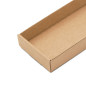 Brown Narrow Tray for Packing Gift Sets, 23 cm Long