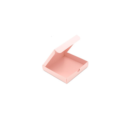 Light Pink Square Box with Recessed Cardboard Lid