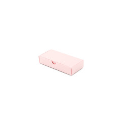 Elongated Gift Box from Peach Color Decorative Cardboard