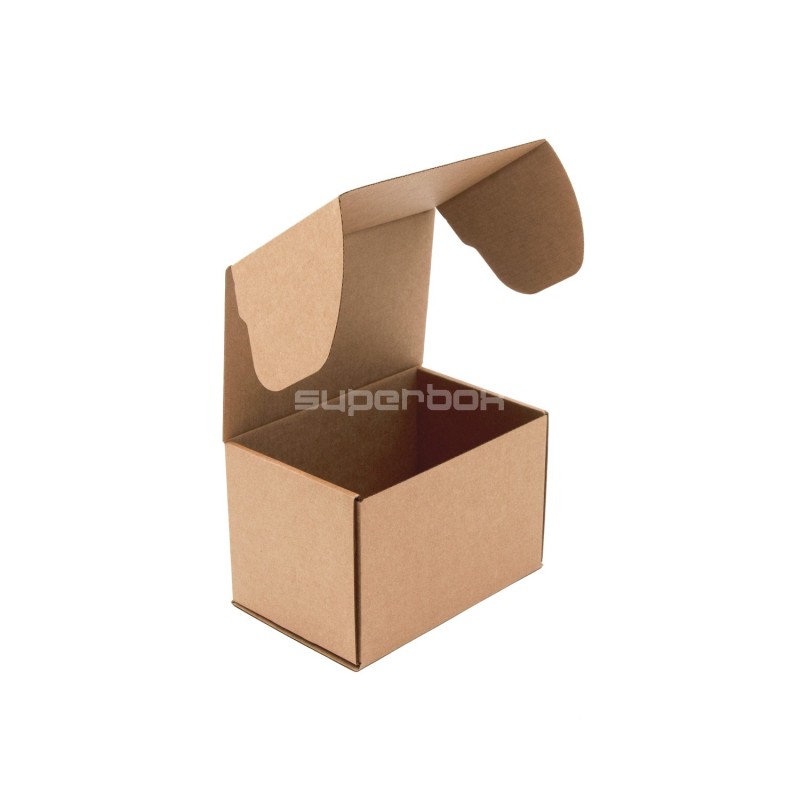 Small Brown Deep Box for Gifts or Parcels