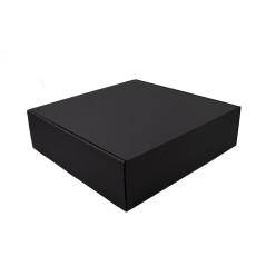 Large Black Square Quick-Close Box