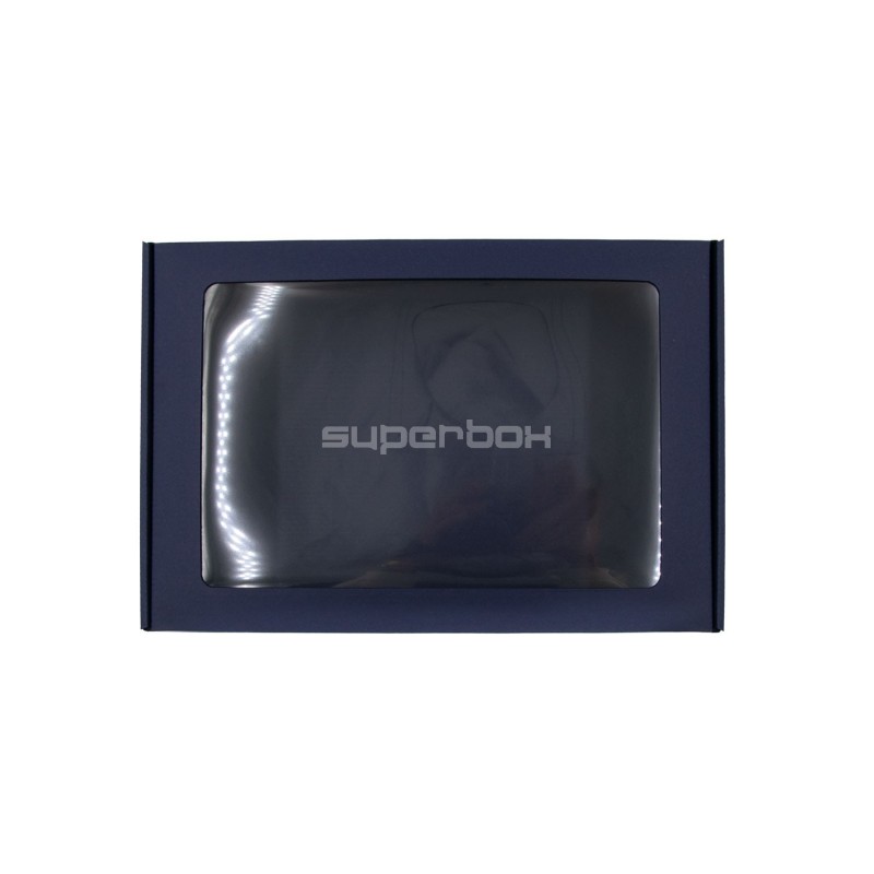 Navy Blue A4 Size Gift Box With Window