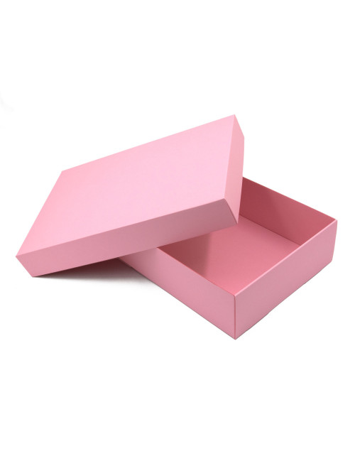 Многофункциональная подарочная коробка белого цвета с крышкой, глубиной 8,5 см