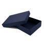 Multipurpose Navy Blue Base-Lid Gift Box of 8,5 cm Depth