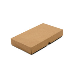 Brown A5 Size Flip Lid Gift Box