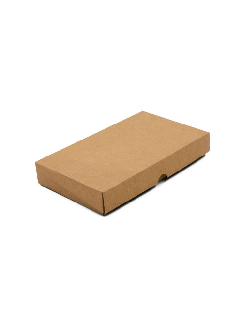 Подарочная коробка черного цвета с откидной крышкой, размера A5
