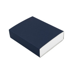 Pull-out Gift Box with Blue Sleeve and White Bottom