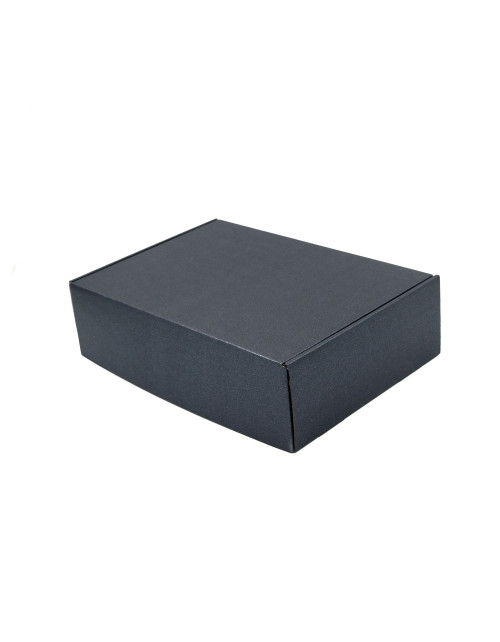 Подарочная коробка формата А4 антрацитового цвета для продуктов