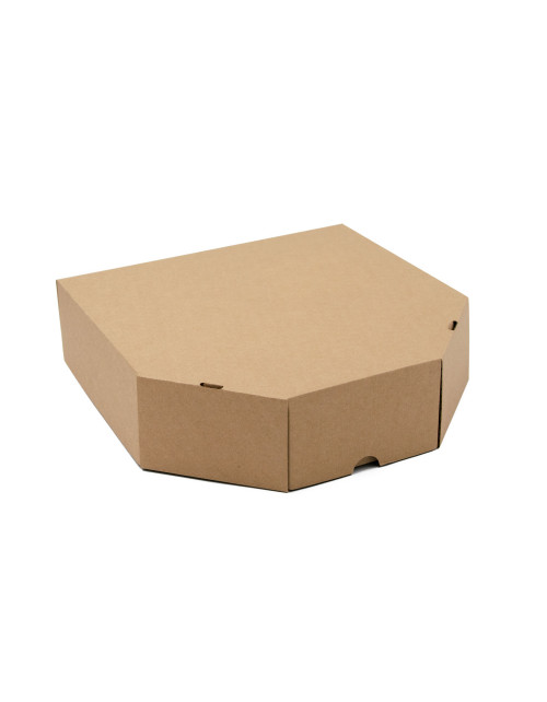 Коричневая подарочная коробка для шакотиса высотой 240 мм