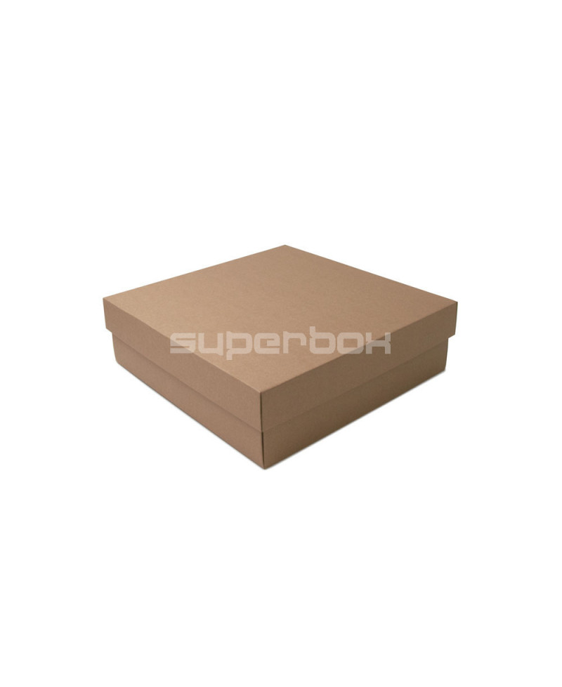 Brown folded box