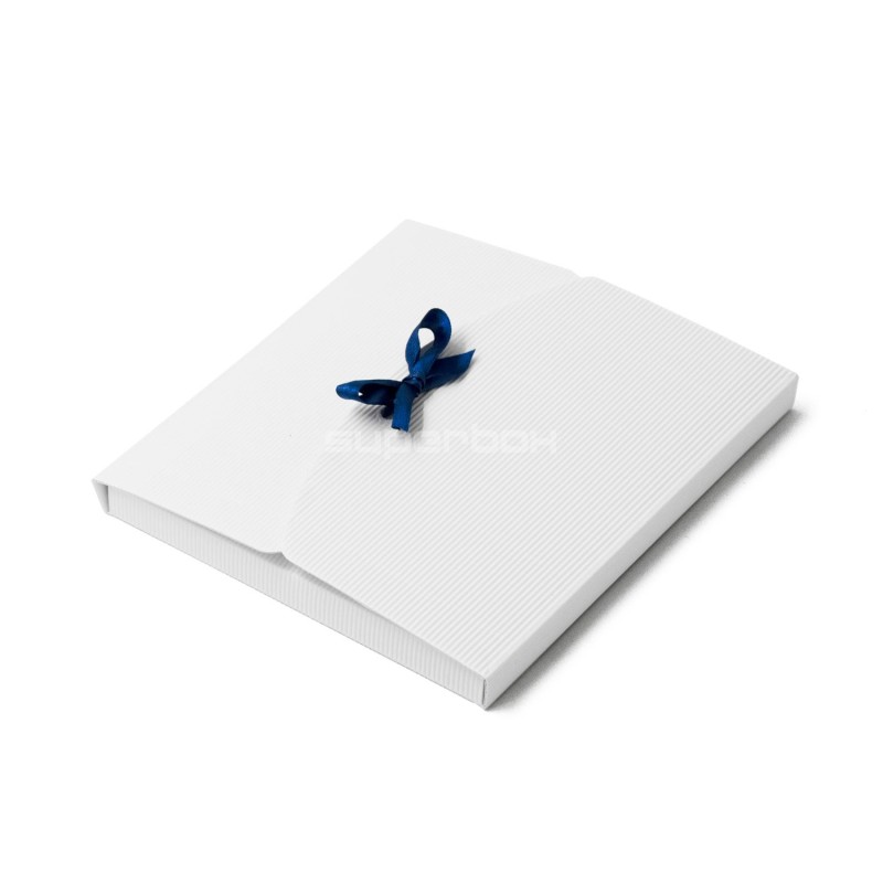 A Nice White Small Envelope With a Ribbon