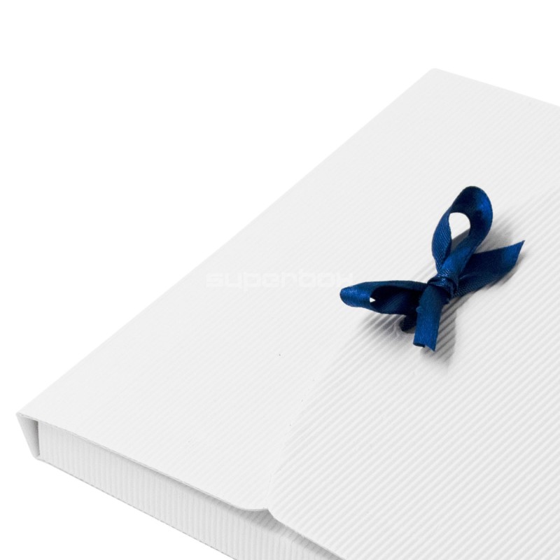 A Nice White Small Envelope With a Ribbon