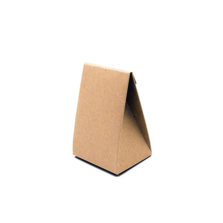 Brown Box For Packing Jewelry, Height of 12 cm