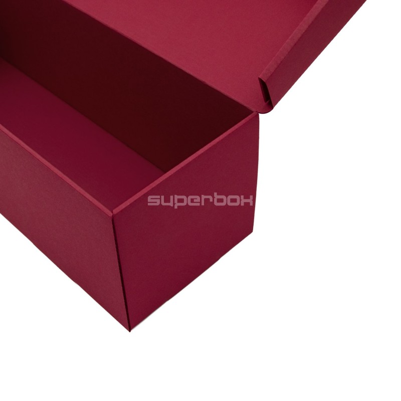 Flip Lid Horizontal Cherry Red Gift Box