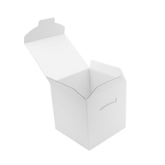 White Square Box without Window for Business Gifts