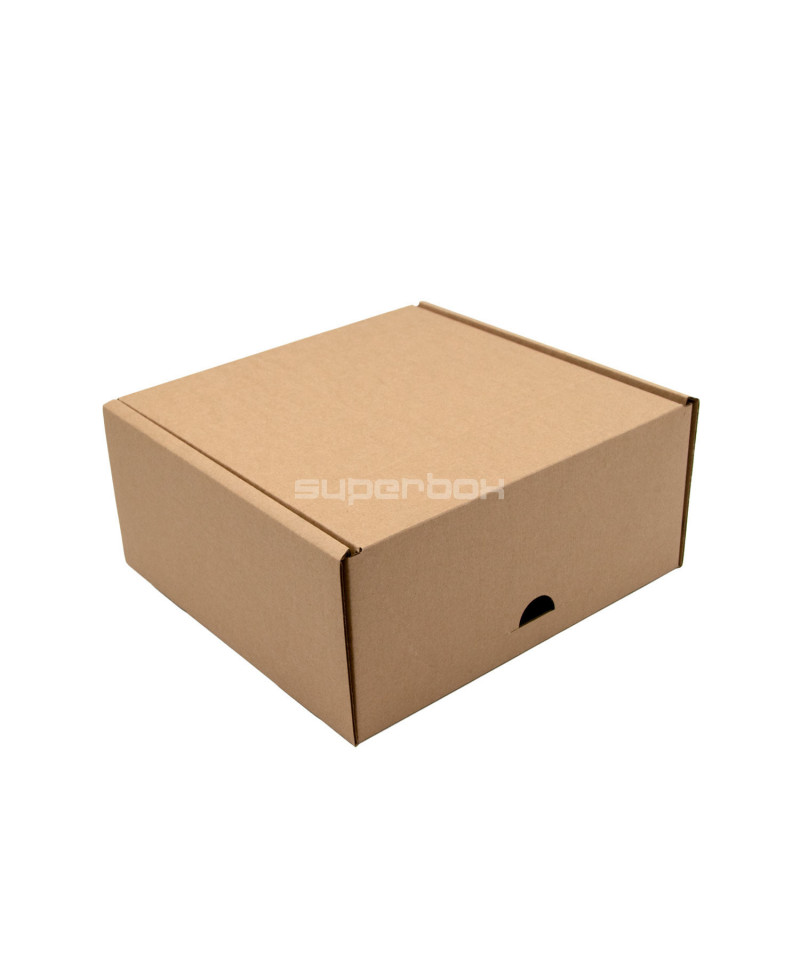 Прямоугольная коробка натурального коричневого цвета FEFCO 0427