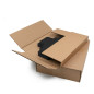 2-PC Small Square Gift Box from Black Cardboard