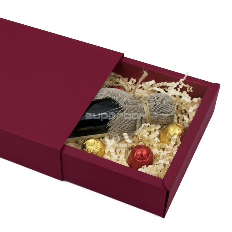 Very Nice Cherry Red Sleeve Gift Box