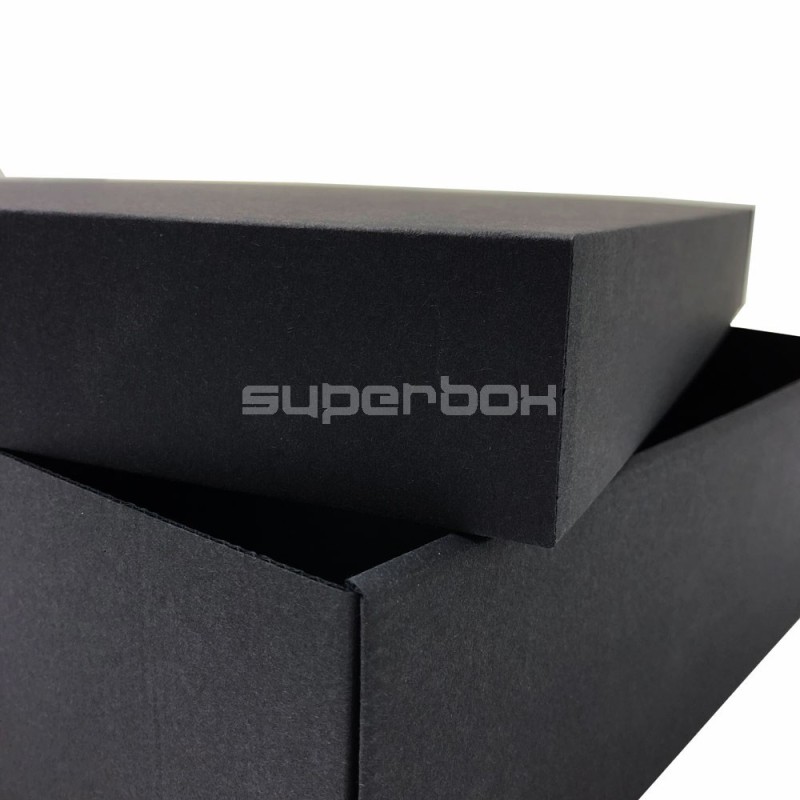 Black Square Gift Box with Window, Height 10 cm Black Square Gift Box with Window, Height 10 cm