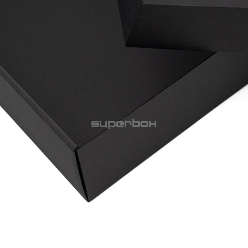 Black Square Gift Box with Window, Height 10 cm Black Square Gift Box with Window, Height 10 cm