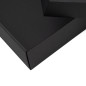 Black Square Gift Box with Window, Height 10 cm Black Square Gift Box with Window, Height 10 cm