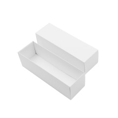 White Bottom-Lid Decorative Cardboard Box for Cookies