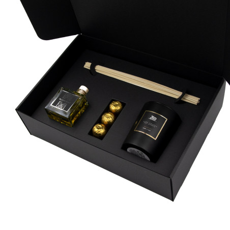 Черный гофрокартон вставка, размер L, для коробки