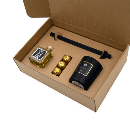 Pruun lainepapist sisetükk L suuruses