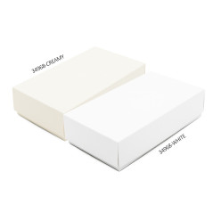 White Two Piece Macarons Gift Box