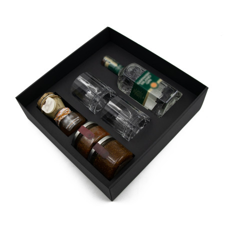 Must XL suurusega laineline papist sisestus karbi jaoks