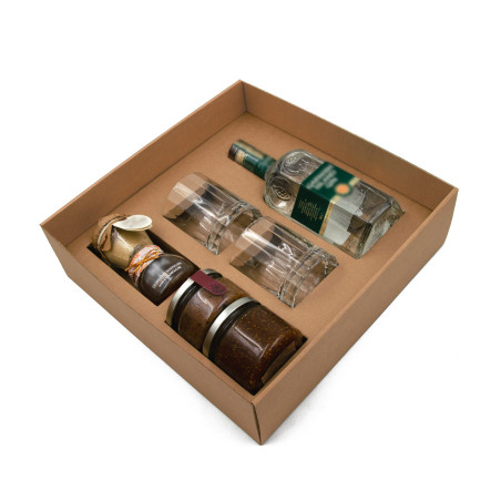 Коричневая вставка размера XL, подходящая для больших коробок