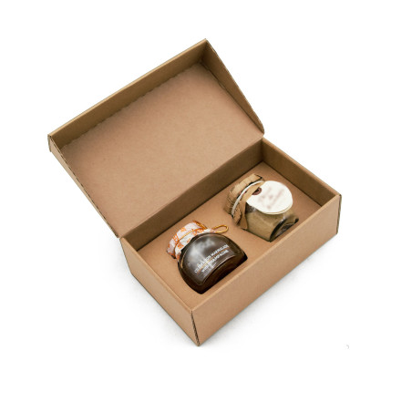 Вставка индивидуального изготовления натурально-коричневого цвета, размер S