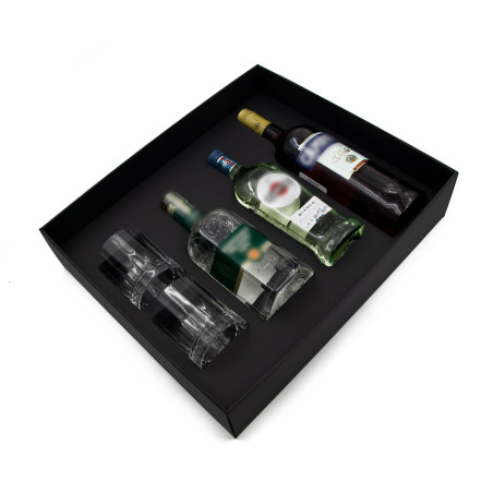 Черный вставка на заказ, размер XXL, для большой упаковки