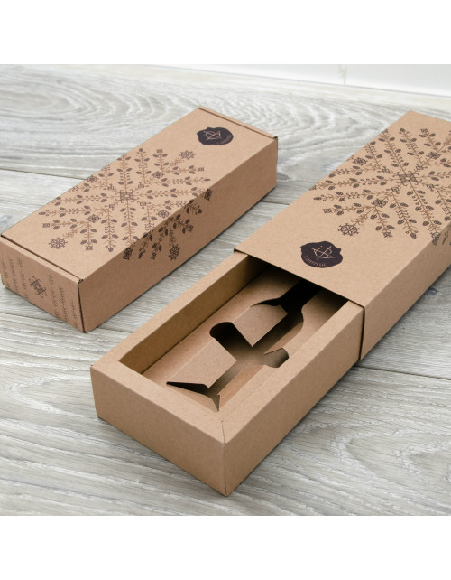 Naturalistic Style Boxes for Birch Sap Syrup