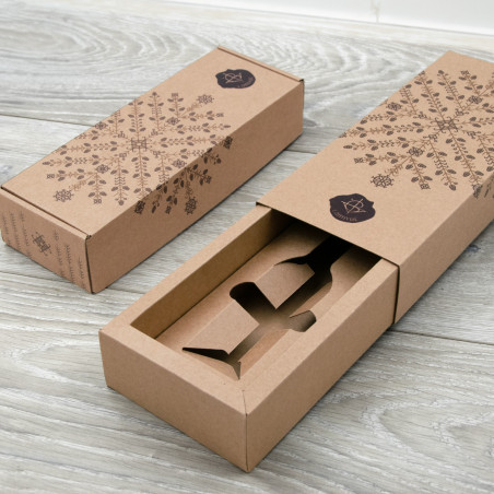 Naturalistic Style Boxes for Birch Sap Syrup