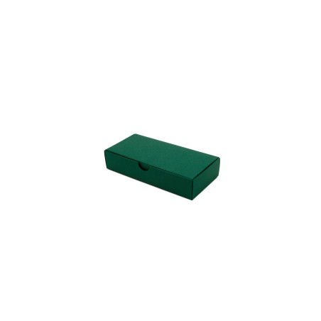 Elongated Gift Box from Dark Green Decorative Cardboard