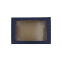 Navy Blue A4 Size Gift Box With Window