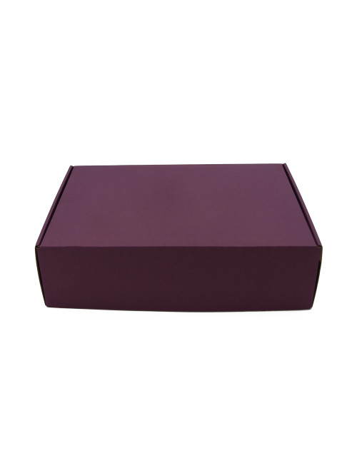Вишневая красная подарочная коробка формата А4