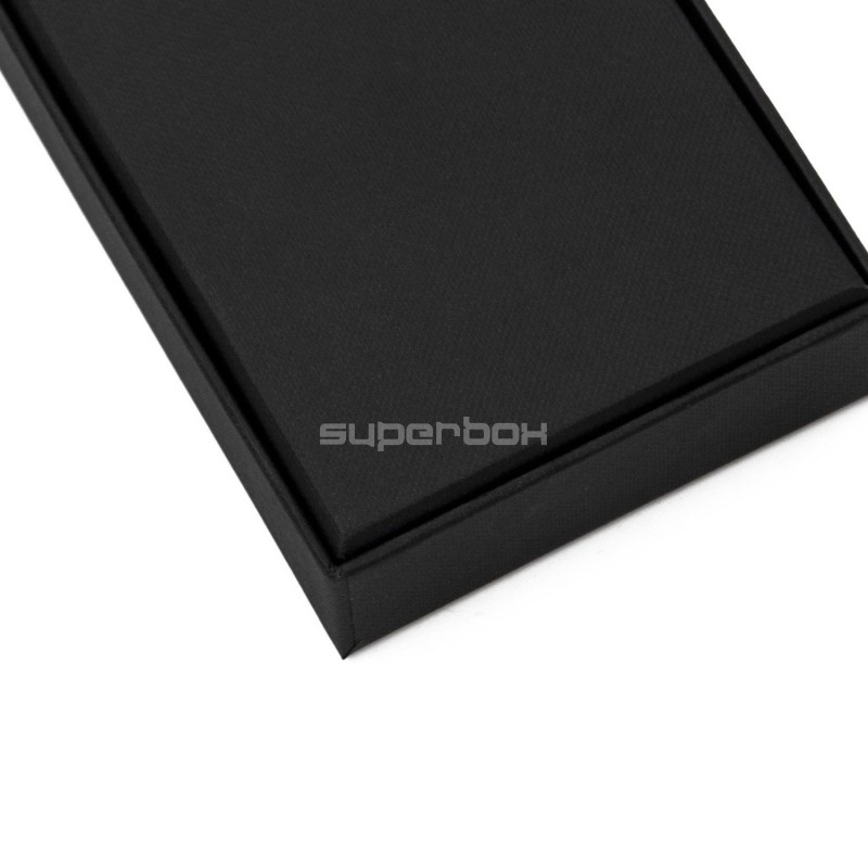 Small Black RIGID Card Box with Lid