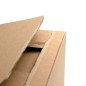 Large Shipping Box with Adhesive Tape and Tear-off Tape