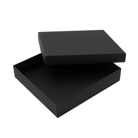 Black Two-Piece Cardboard Gift Box