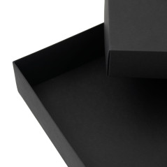 Black Two Piece Gift Box for Chocolate