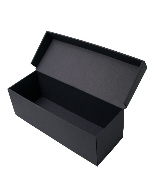 Горизонтальная подарочная коробка черного цвета